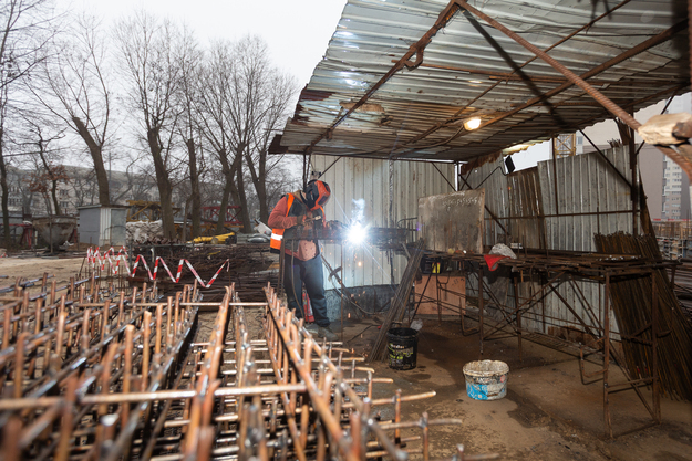 Хід будівництва за грудень